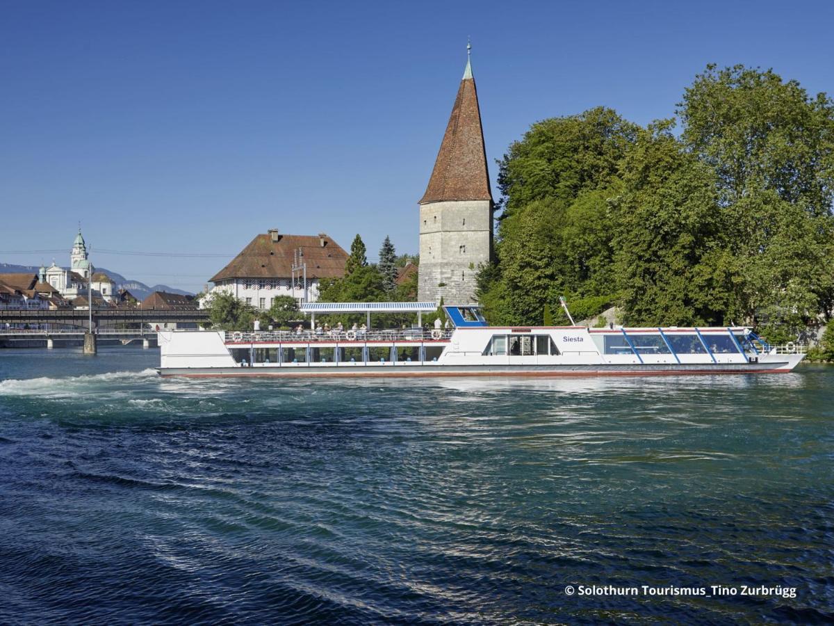 Boutique Hotel La Couronne โซโลทูร์น ภายนอก รูปภาพ